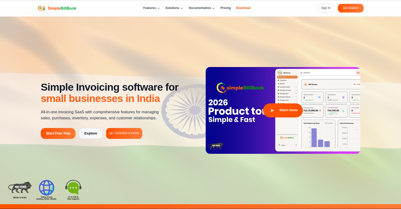 Simple Invoicing Software